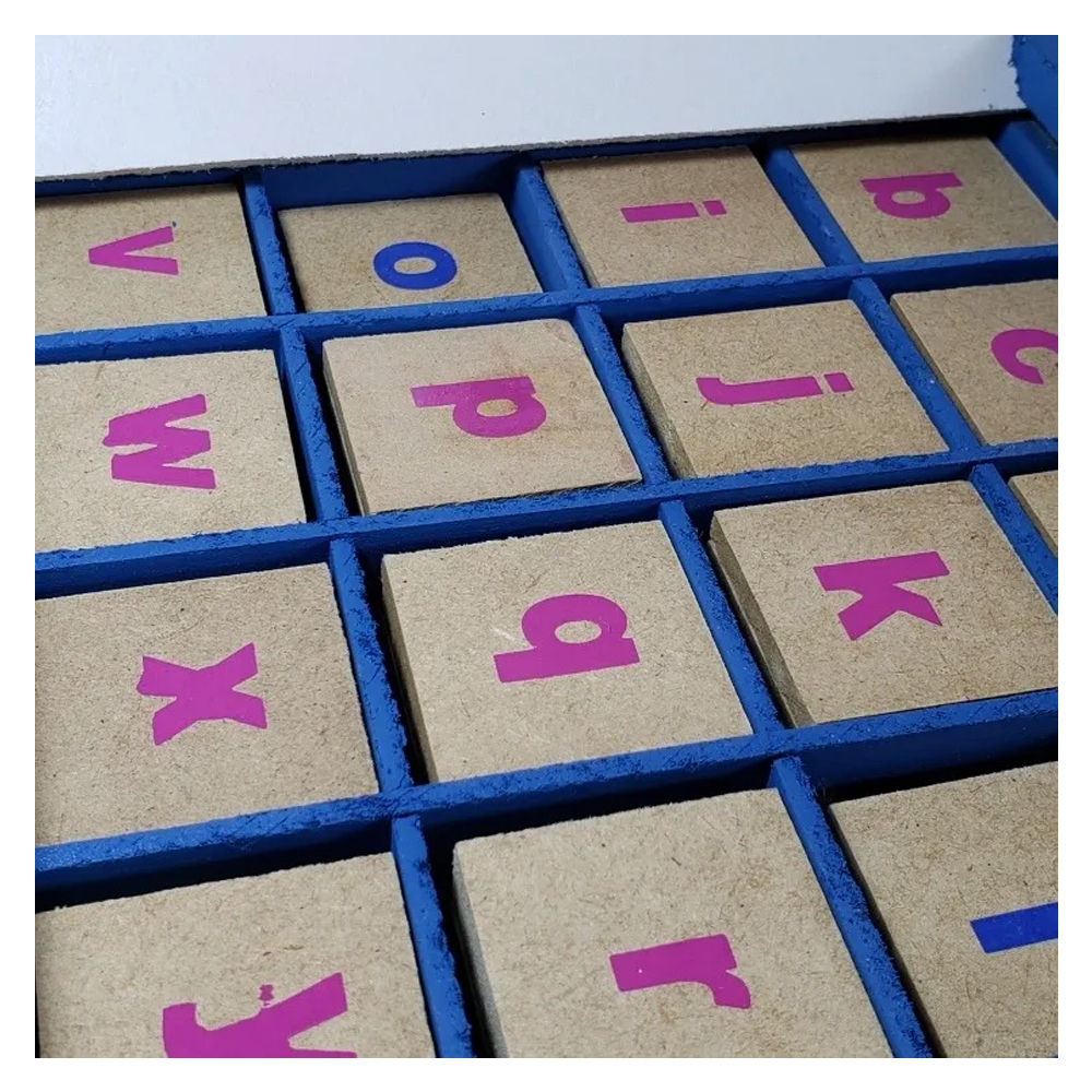 Alfabeto Abc Móvil Con Riel Letras Alfabeticon Abecedario