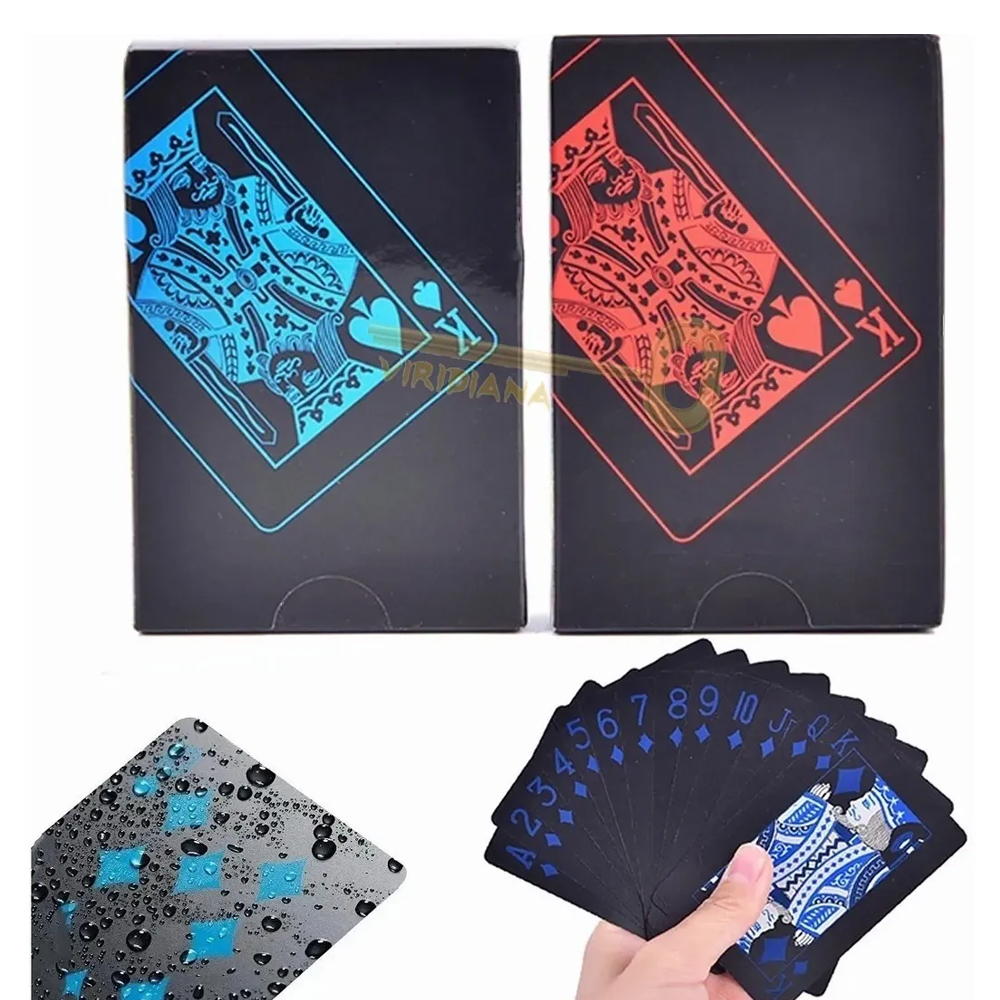 Cartas Baraja Pvc Juego De Naipes A Prueba De Agua