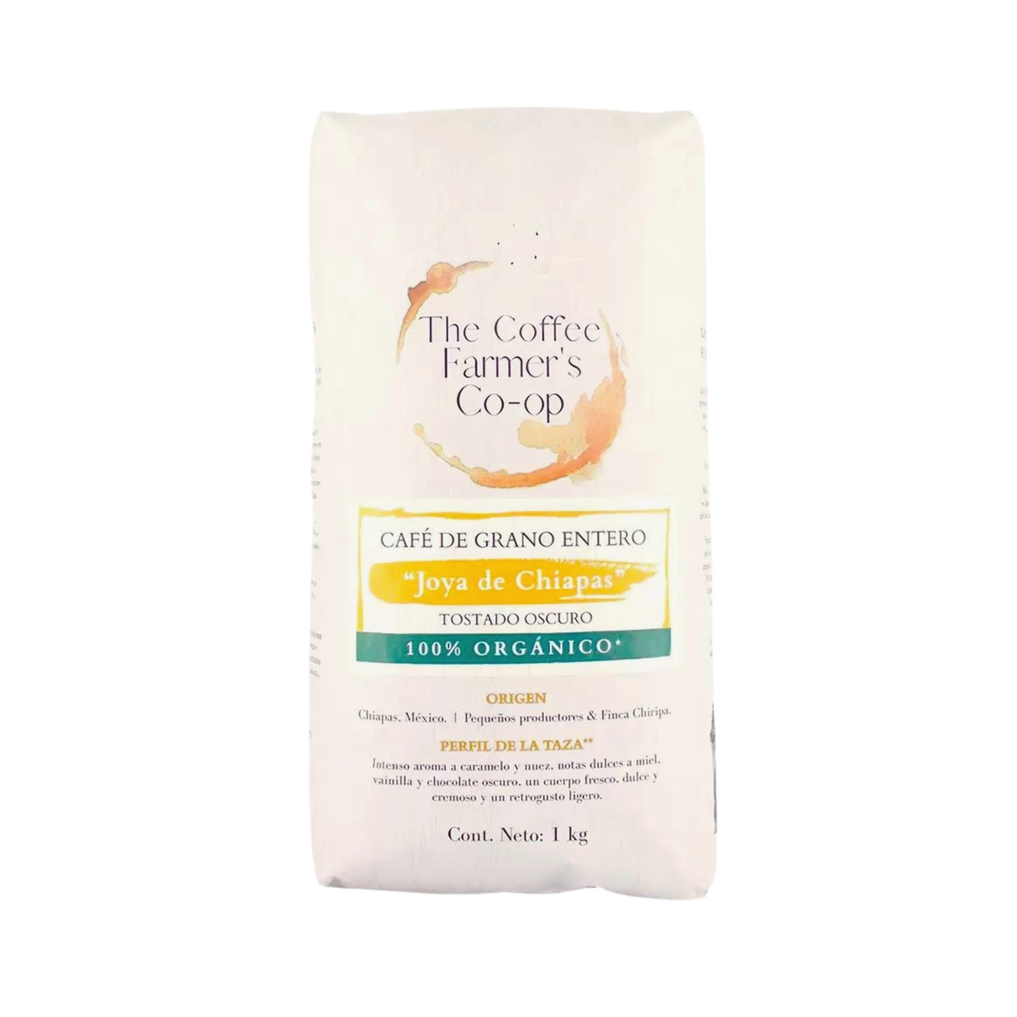 Café Joya de Chiapas Tostado Oscuro The Coffe Farmer's 1 Kg