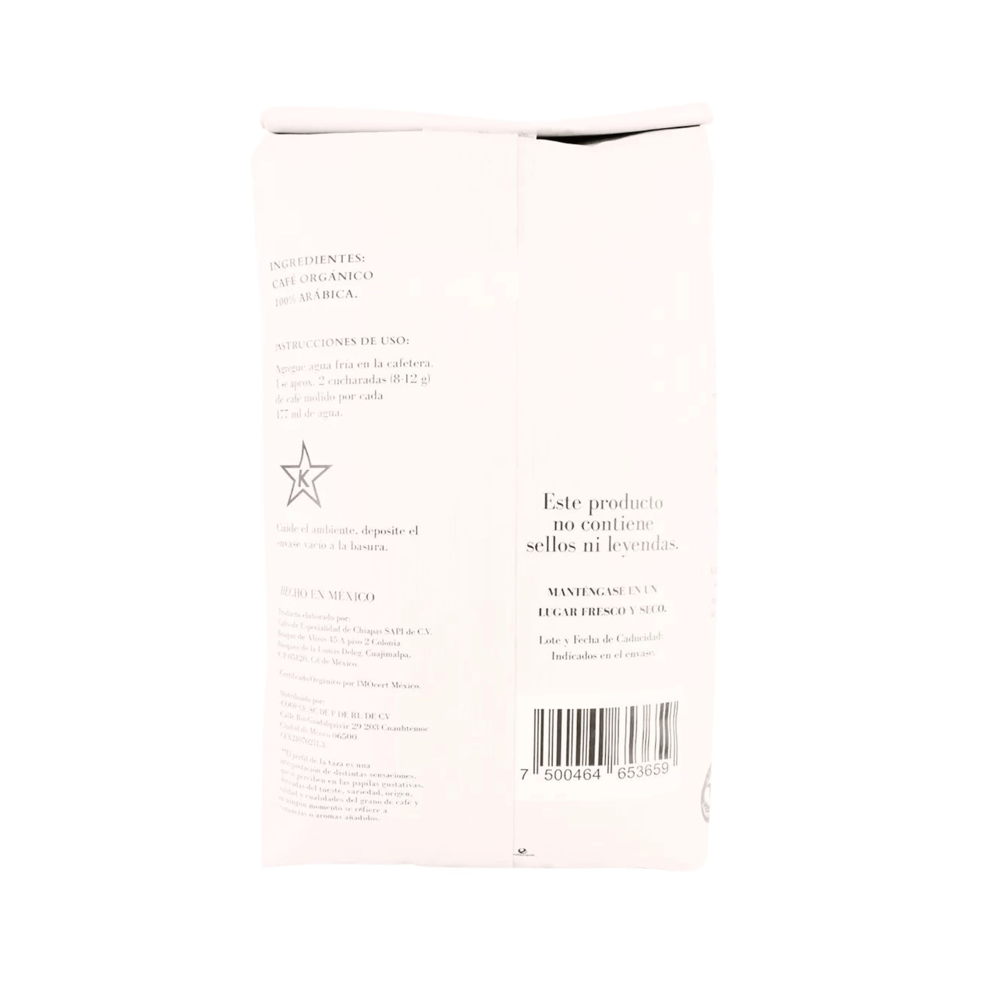 Café Joya de Chiapas Tostado Oscuro The Coffe Farmer's 1 Kg