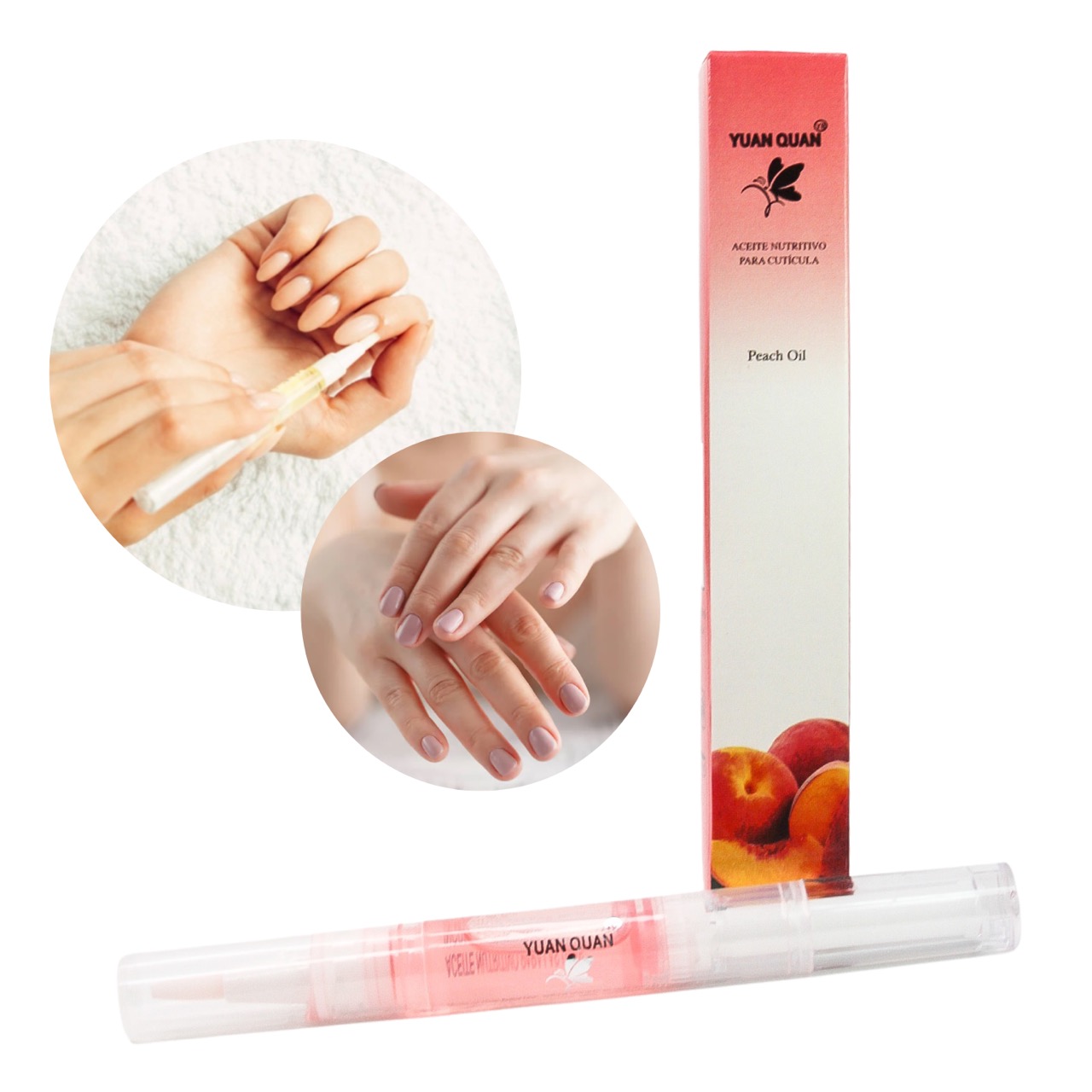 Aceite Hidratante De Pincel Para Cutícula Manicura Uñas