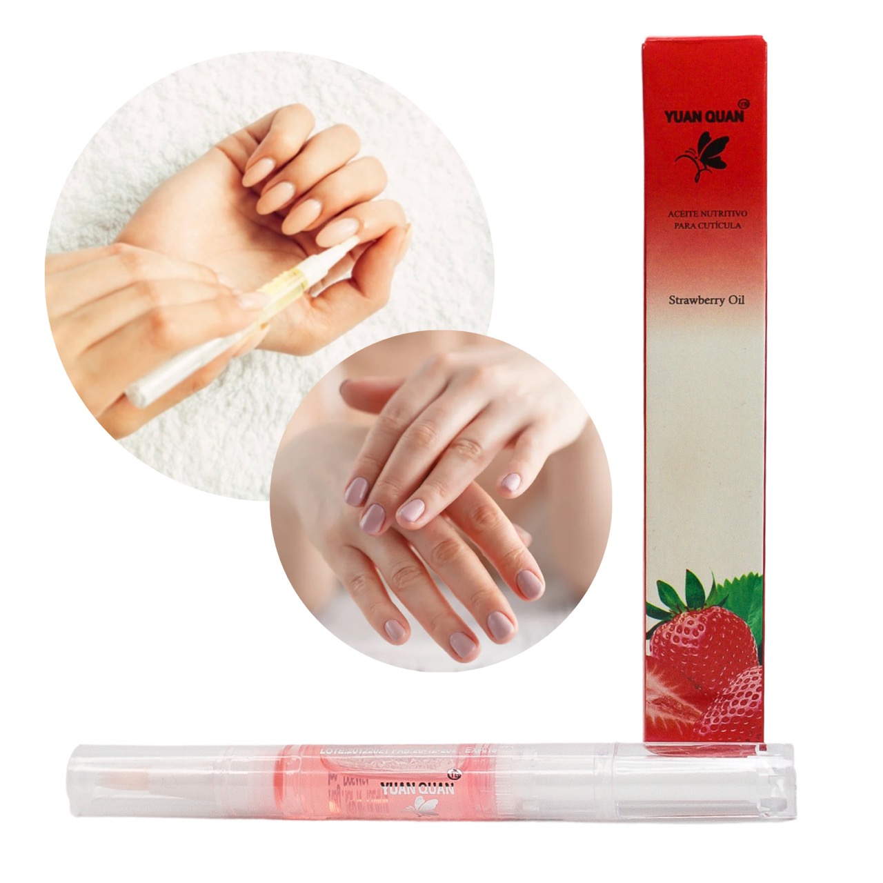 Aceite Hidratante De Pincel Para Cutícula Manicura Uñas