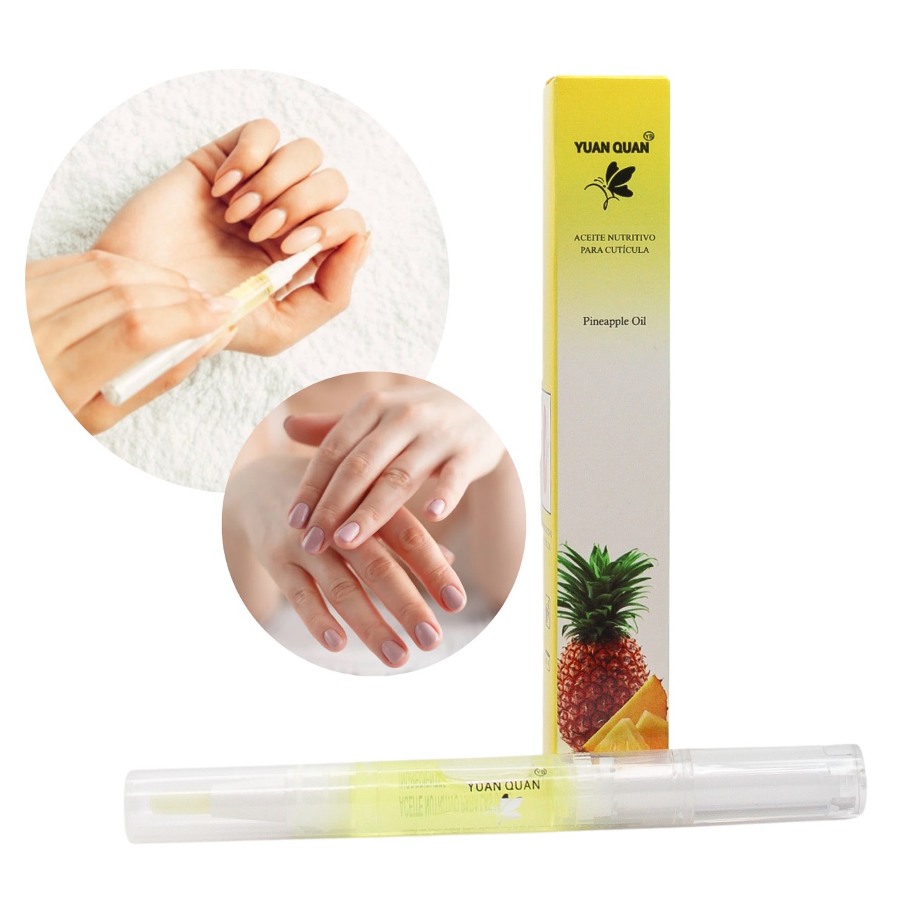 Aceite Hidratante De Pincel Para Cutícula Manicura Uñas