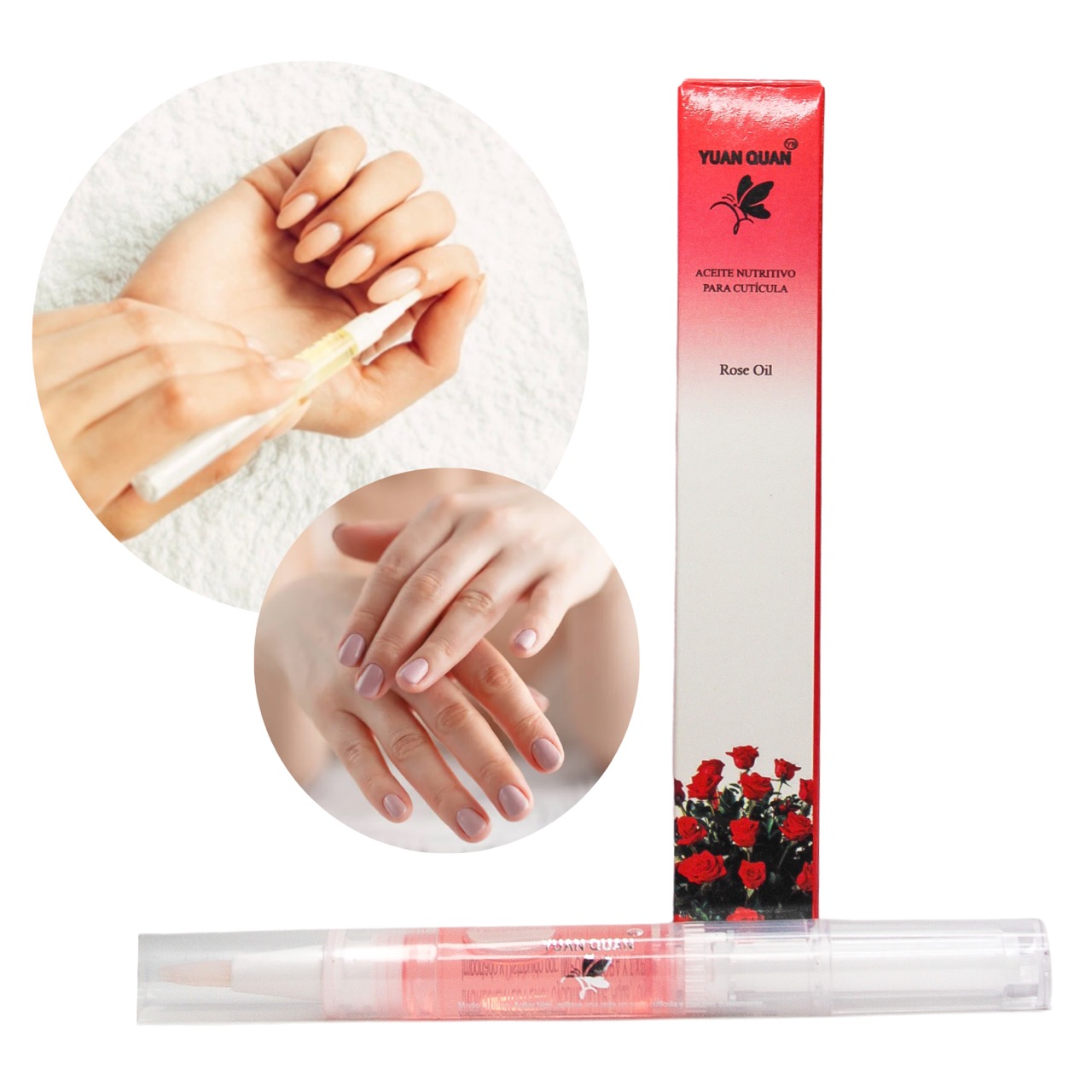 Aceite Hidratante De Pincel Para Cutícula Manicura Uñas