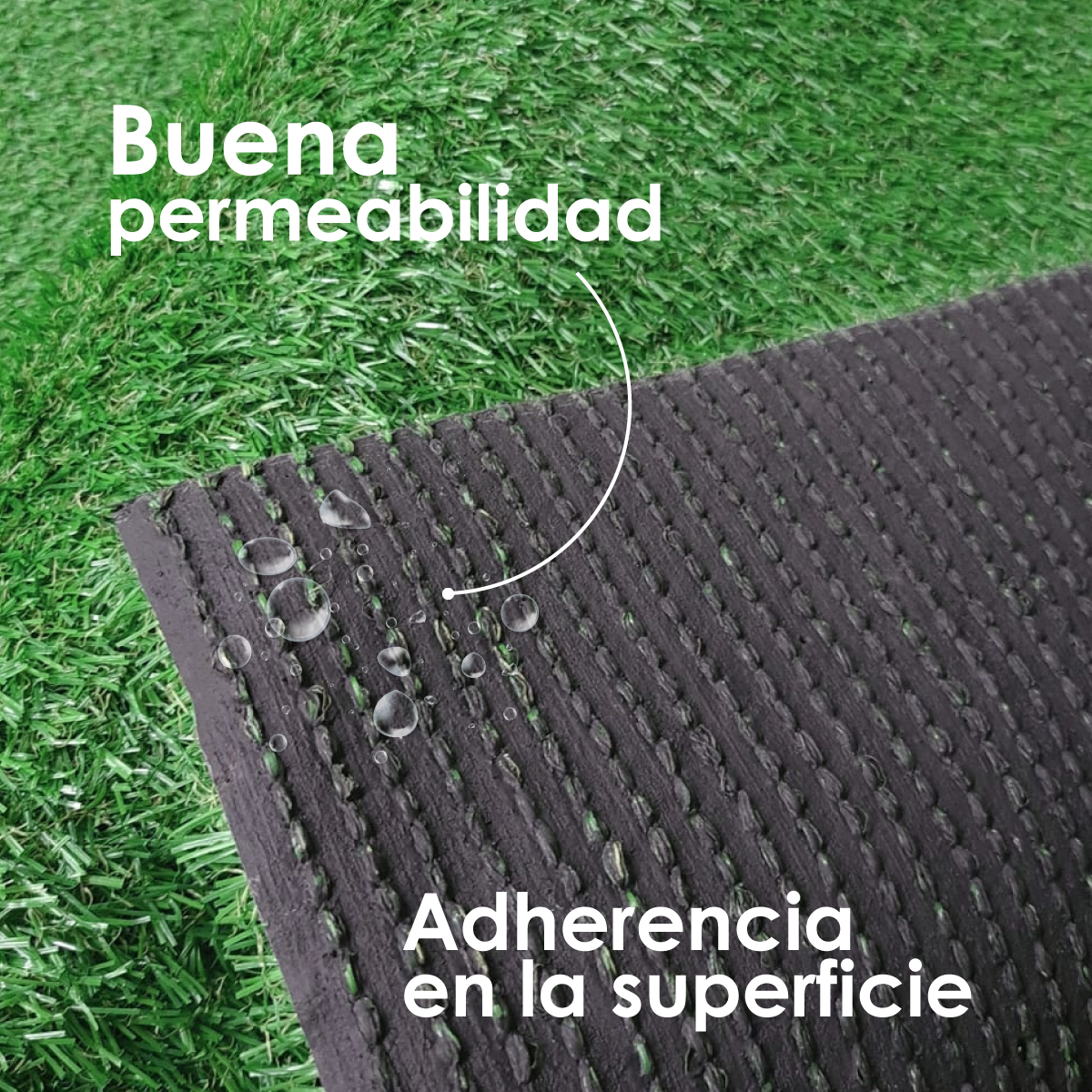 4 M2 Pasto Arificial Tipo Alfombra Para Exteriores 50mm