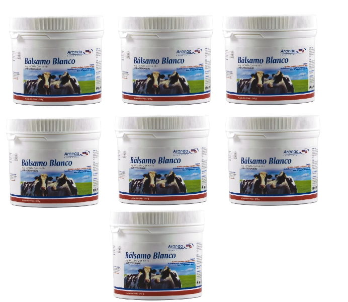 Pomada Blanca 240 grs (7 piezas)