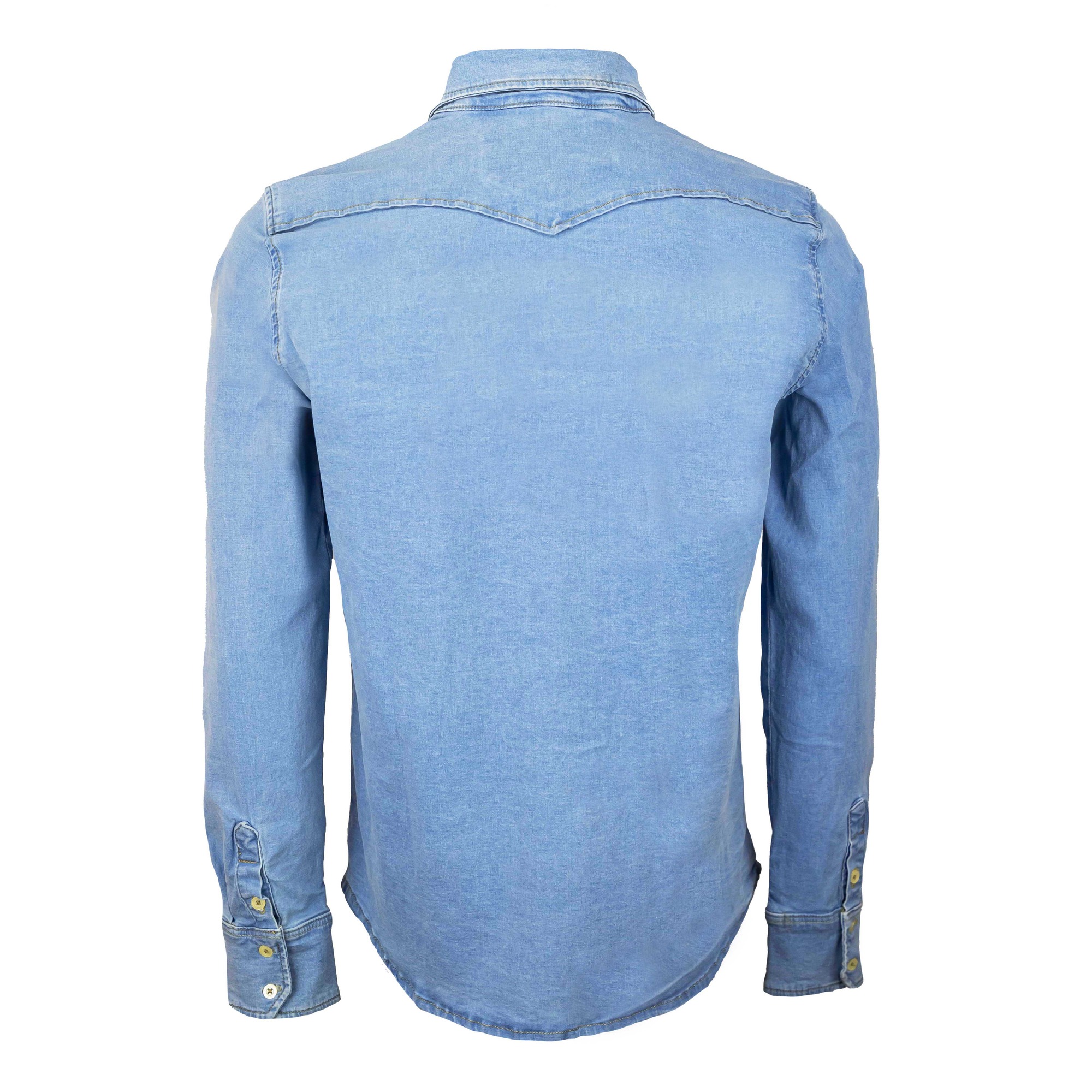 Camisa Mezclilla Vaquera Bleanch