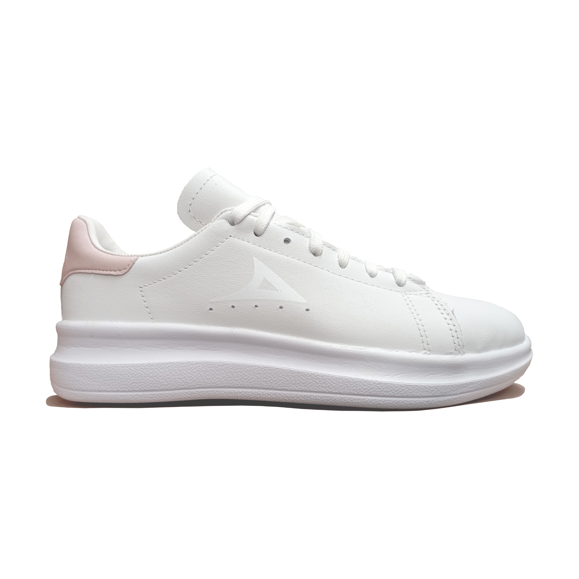 Tenis Urbano Mujer Pirma 5504 Blanco Rosa