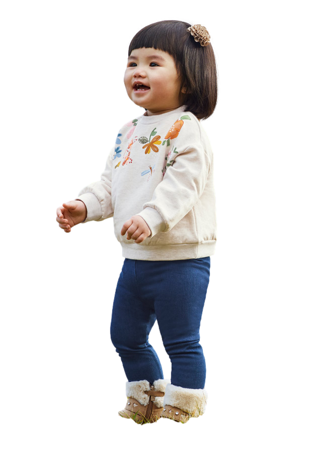 Conjunto Leggings Marca Mayoral Bebé Niña Color Crudo