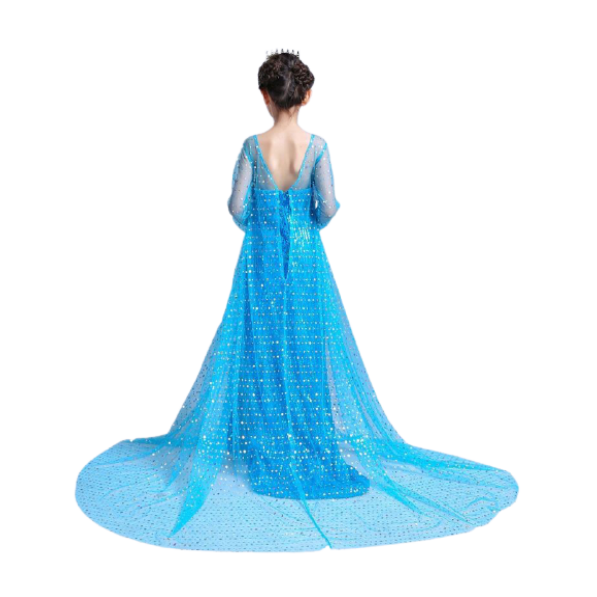 Vestido De Fiesta Disfraz de princesa Elsa Frozen I
