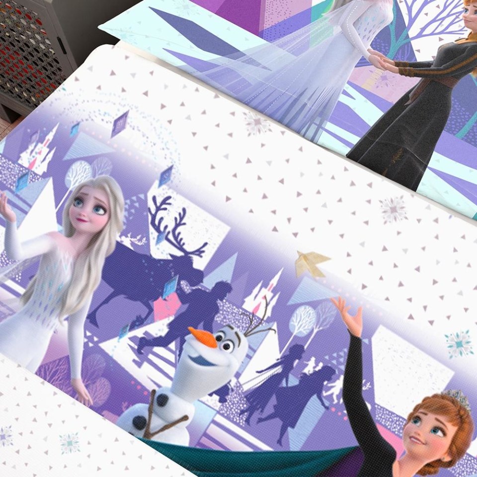 Juego de sábanas Frozen individual Providencia