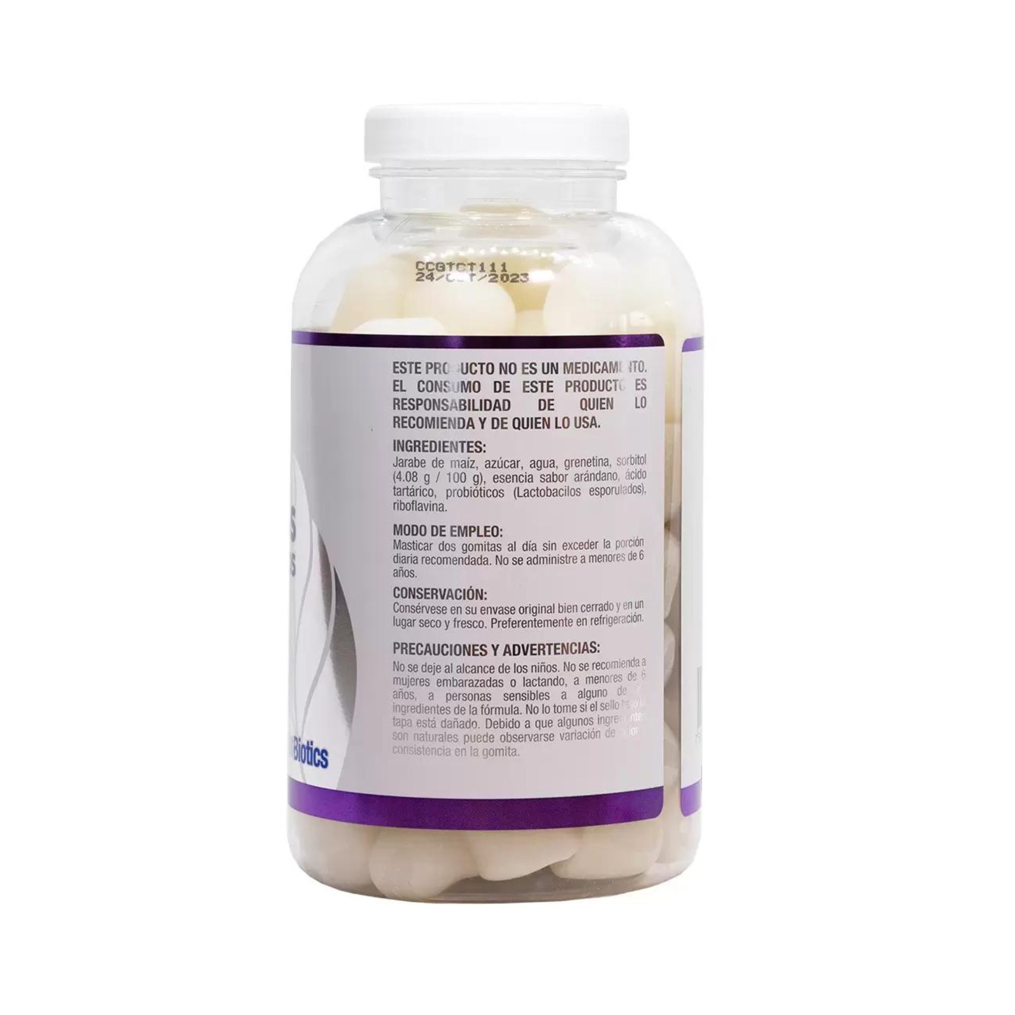 Gomitas JustBiotics Olnatura 110 Pzas