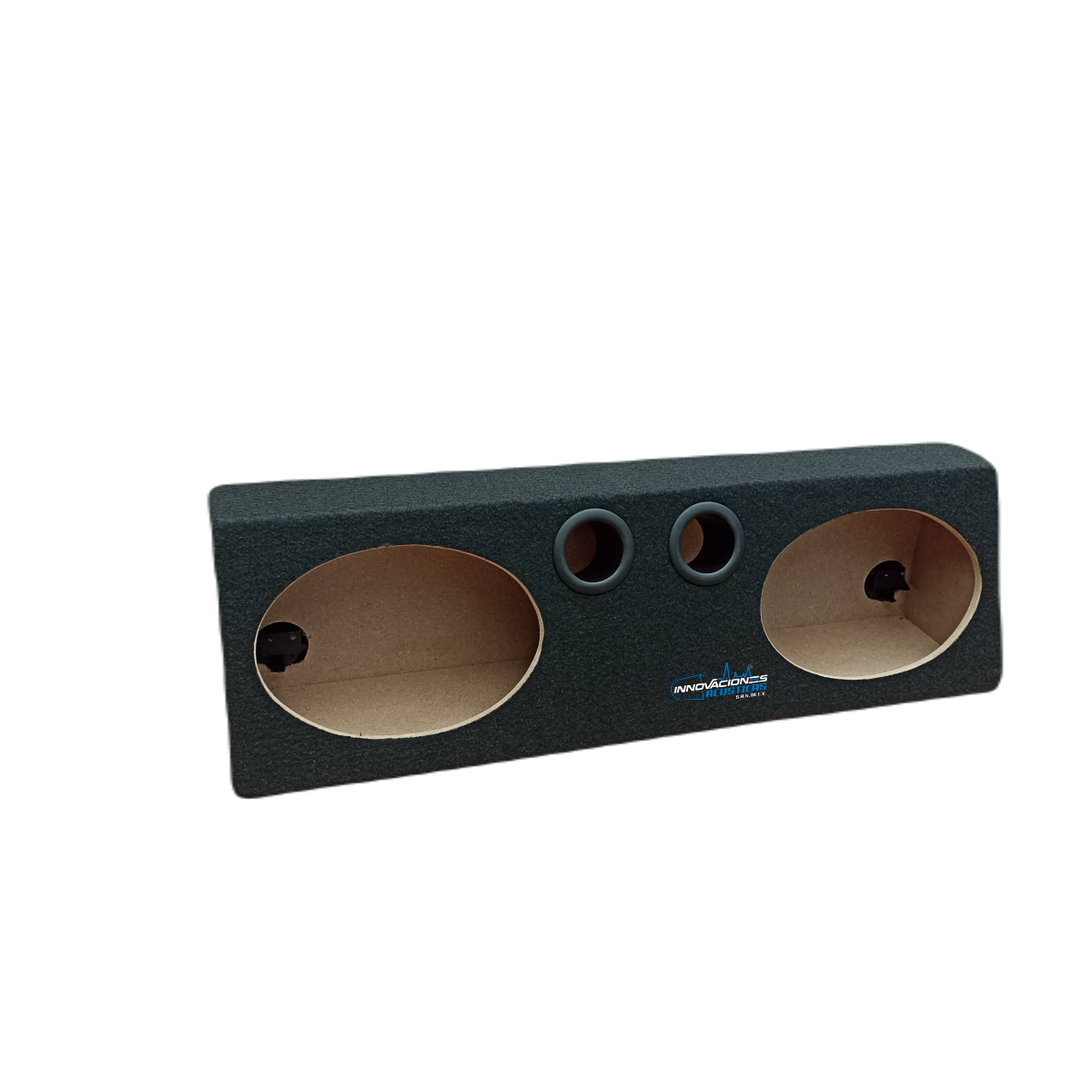 Cajon Doble Para Bocinas De 6x9 Pulgadas Con Salidas De Aire