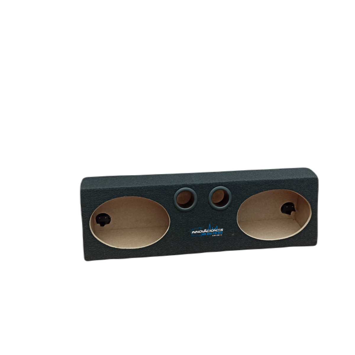 Cajon Doble Para Bocinas De 6x9 Pulgadas Con Salidas De Aire