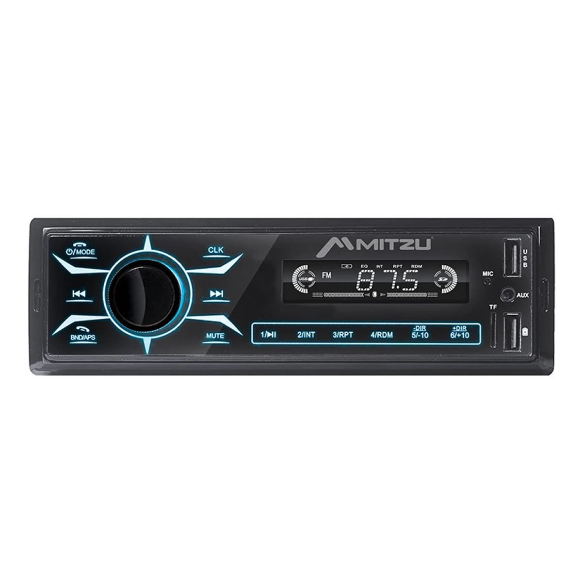 Autoestereo Touch Usb Fm Aux Bluetooth Mitzu MCS-9956
