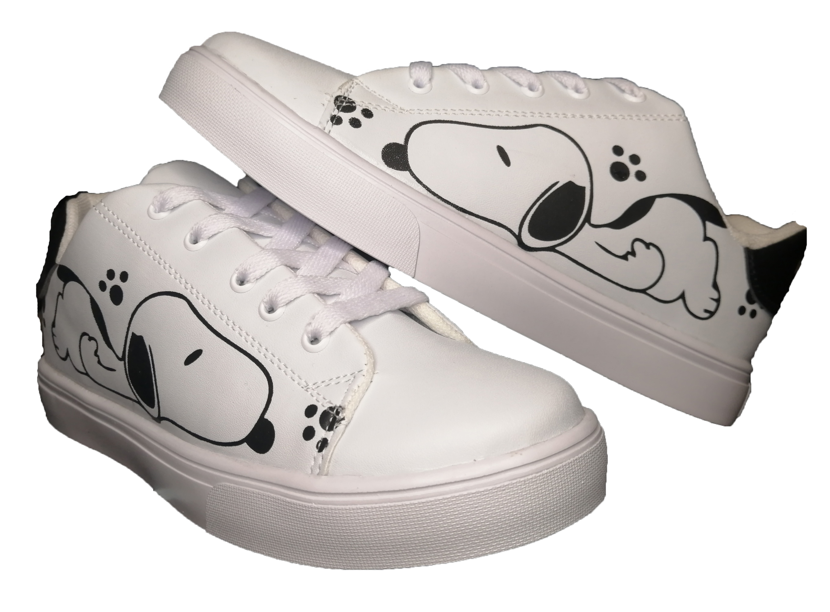 Tenis snoopy mujer casuales suela baja
