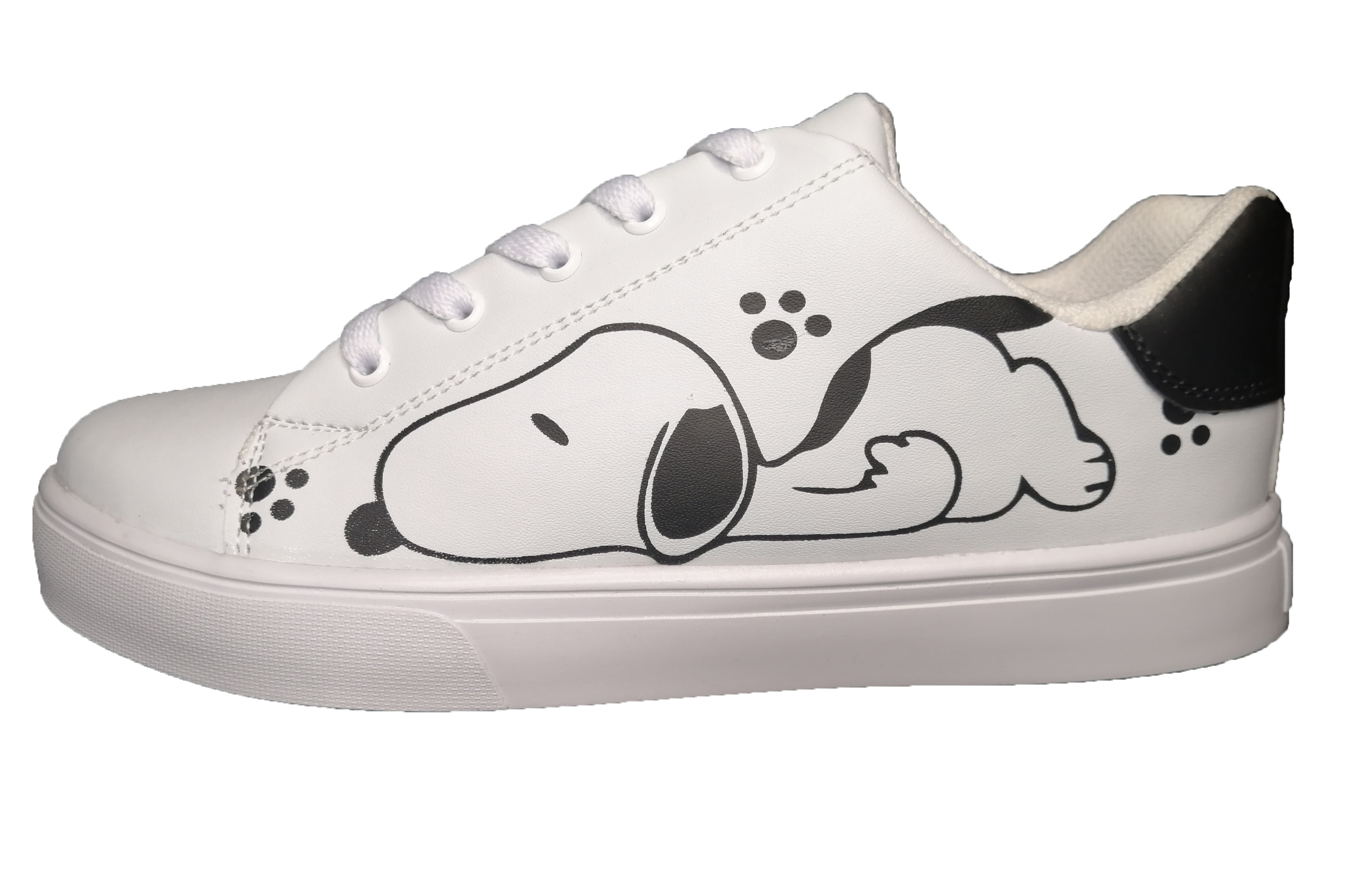 Tenis snoopy mujer casuales suela baja