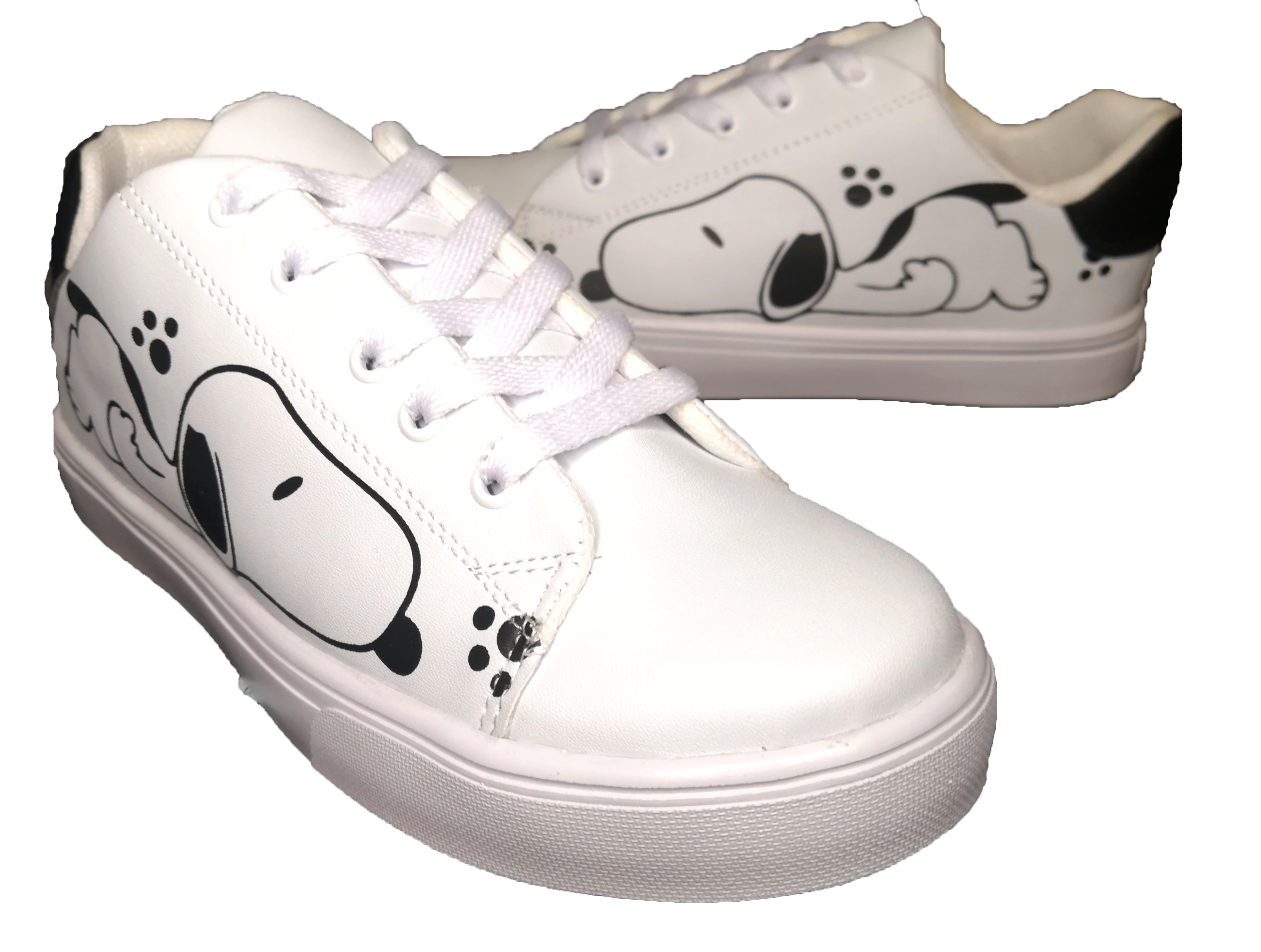 Tenis snoopy mujer casuales suela baja