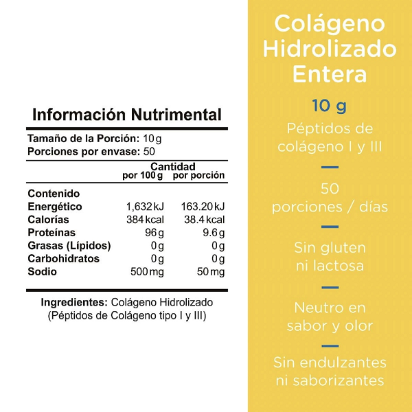 Entera colágeno hidrolizado