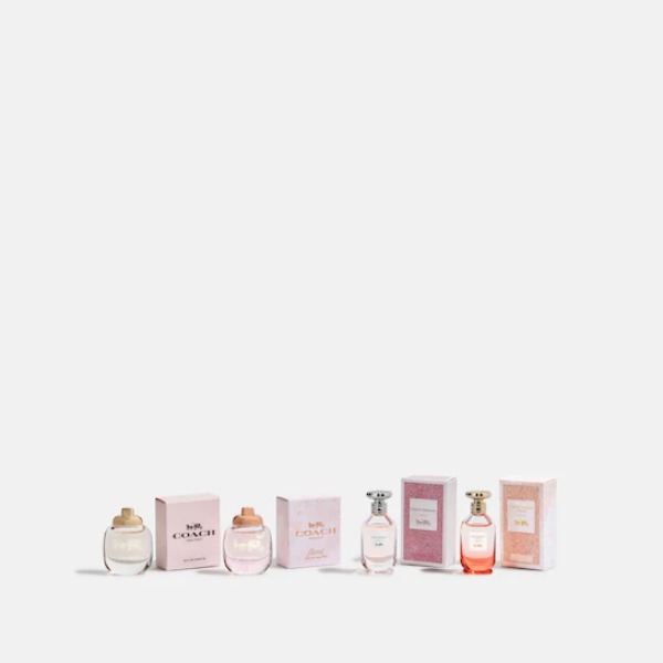 Coach miniature discount perfume set