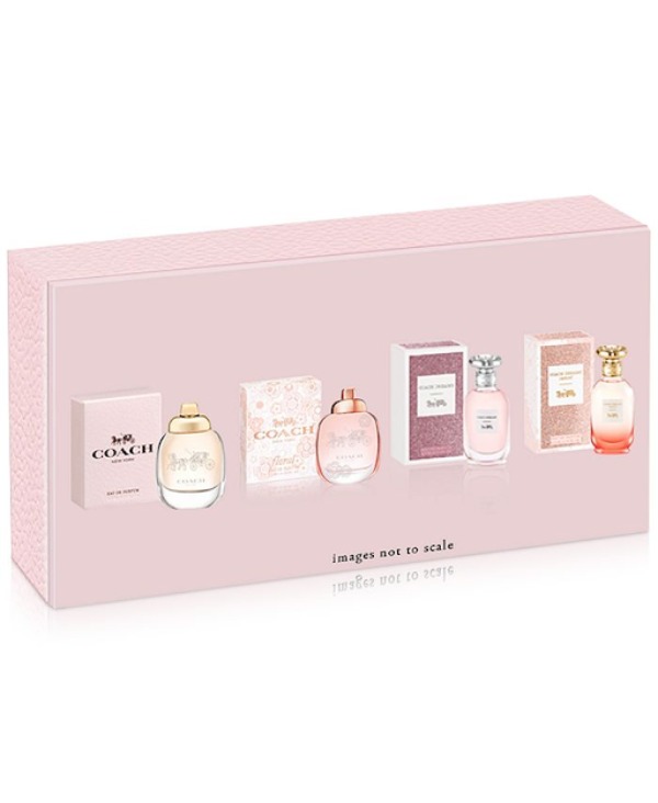 Mini Set 4 Piezas Coach New York para Mujer 4.5ML