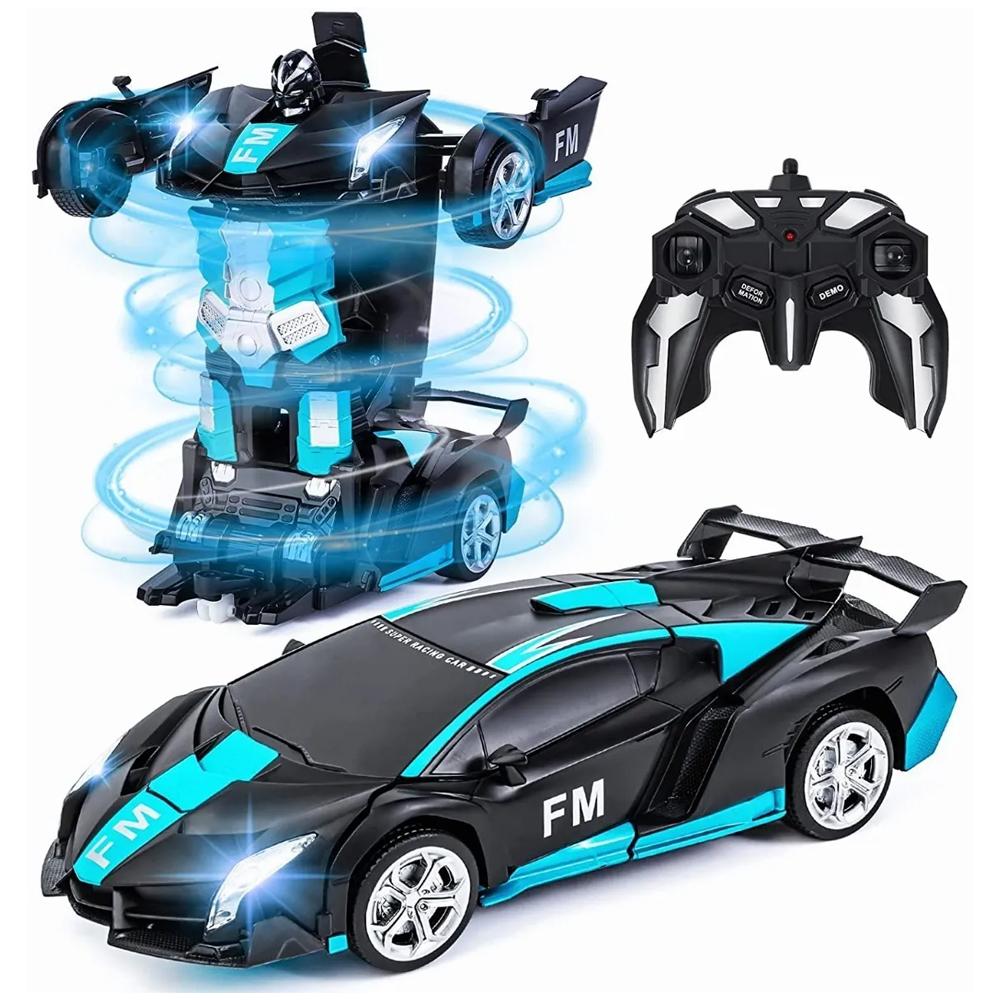 Coche Teledirigido Transformers De Control Remoto Para Niños