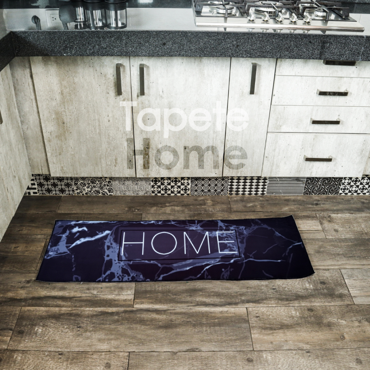 Tapete De Cocina Impermeable Antideslizante Lavable Home