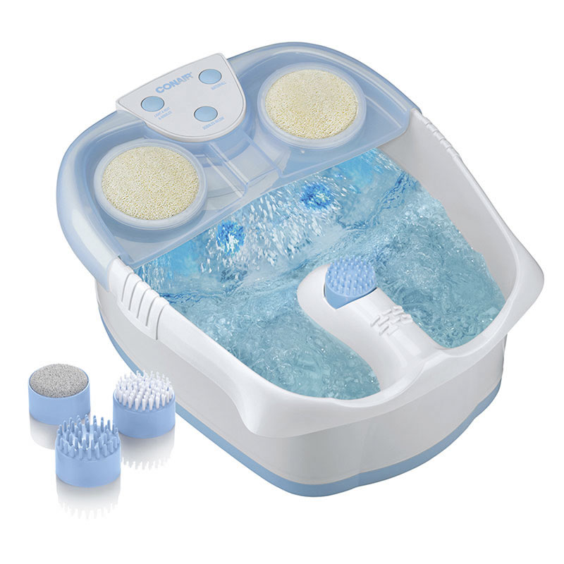 Tina Masajeadora Conair FB52ES Con Cascada. Luz Y Burbujas - Blanco