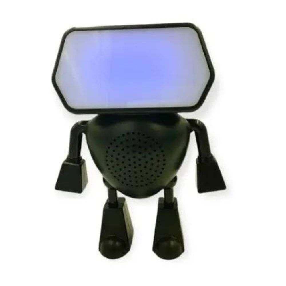 Bocina bluetooth Gadgets&Fun diseño de robot con luces LED
