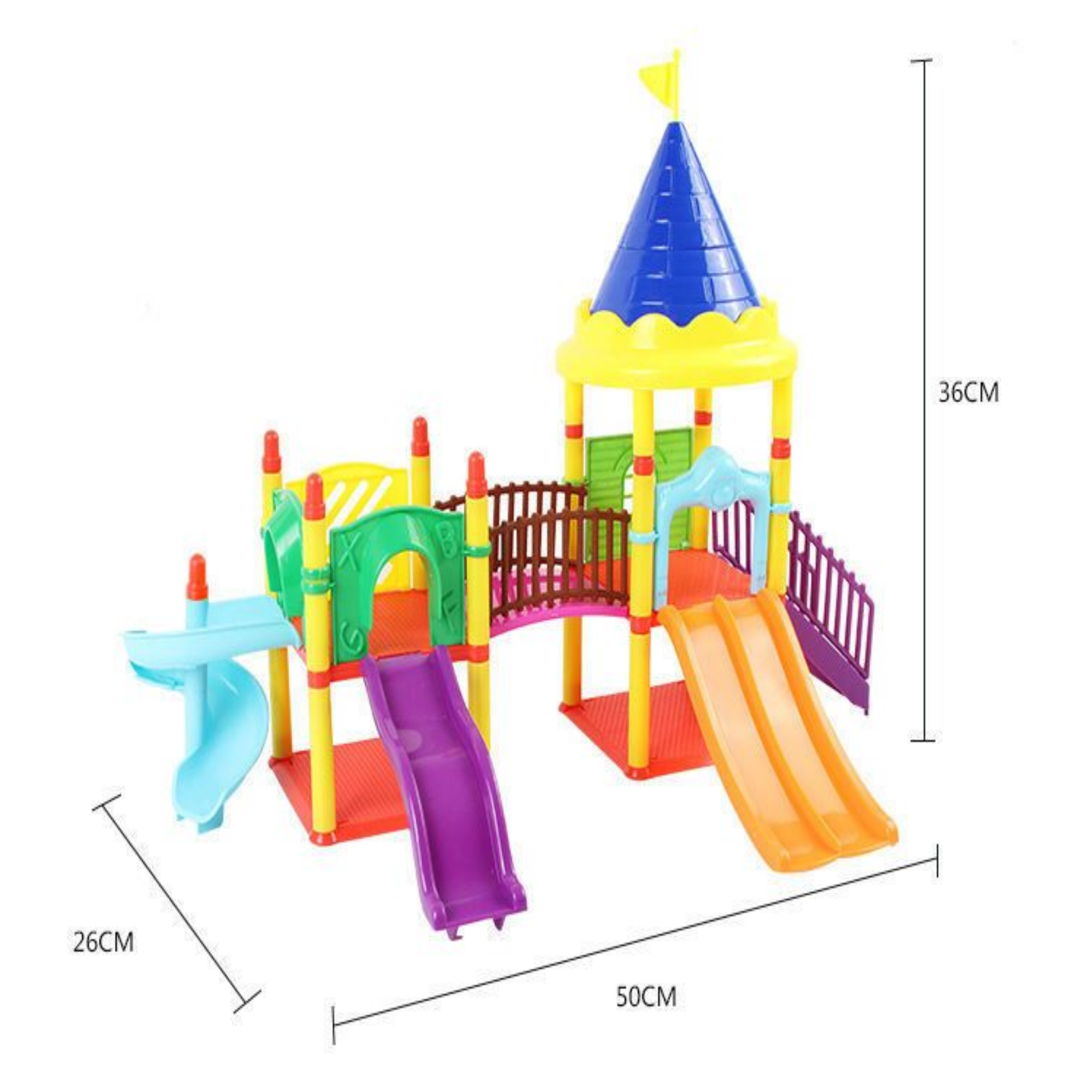 Pequeña Cerdita Pepa Juguete El Parque 16 Pcs/set The Park