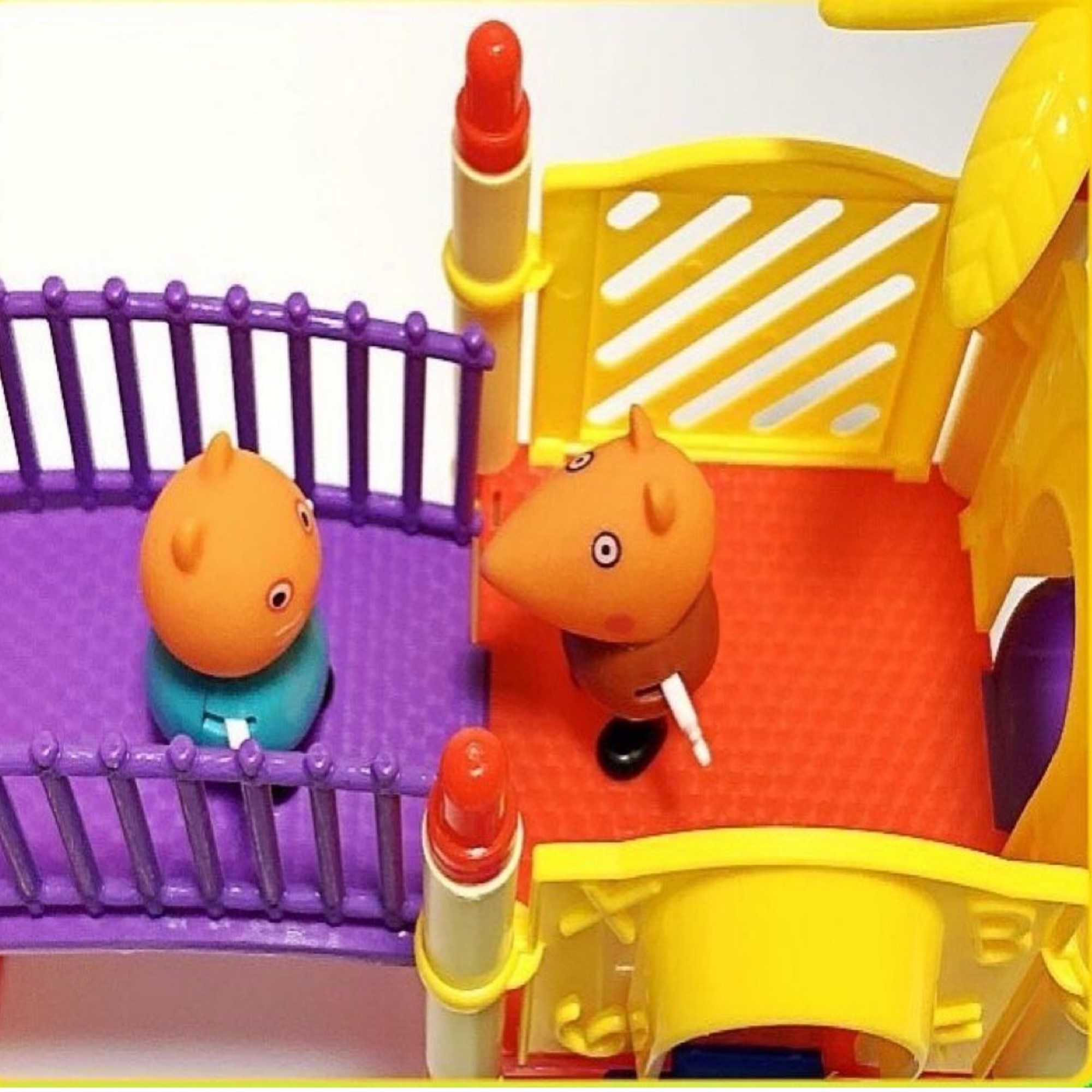 Pequeña Cerdita Pepa Juguete El Parque 16 Pcs/set The Park