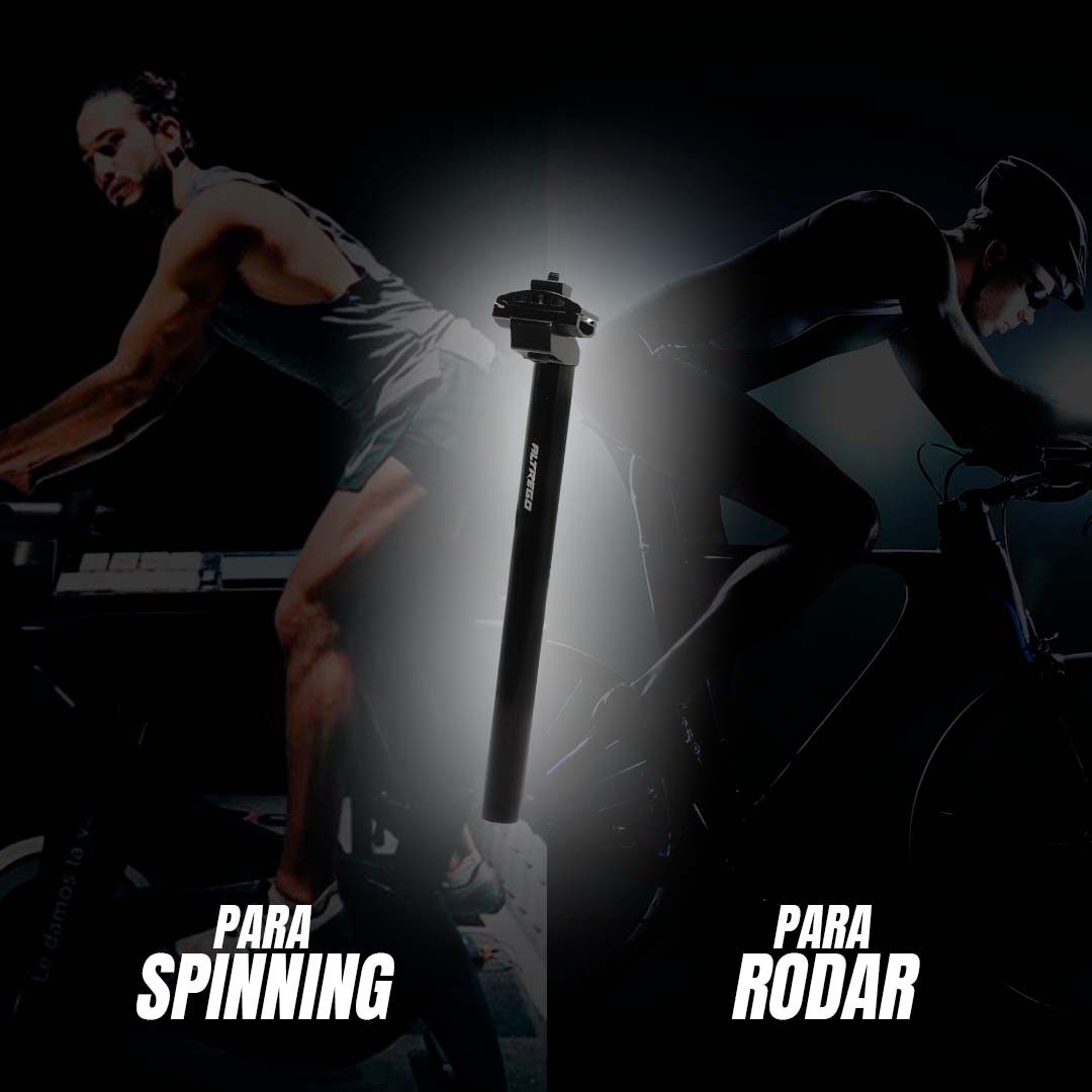 Poste De Asiento Bicicleta Mtb Con Broche 25.4x300mm