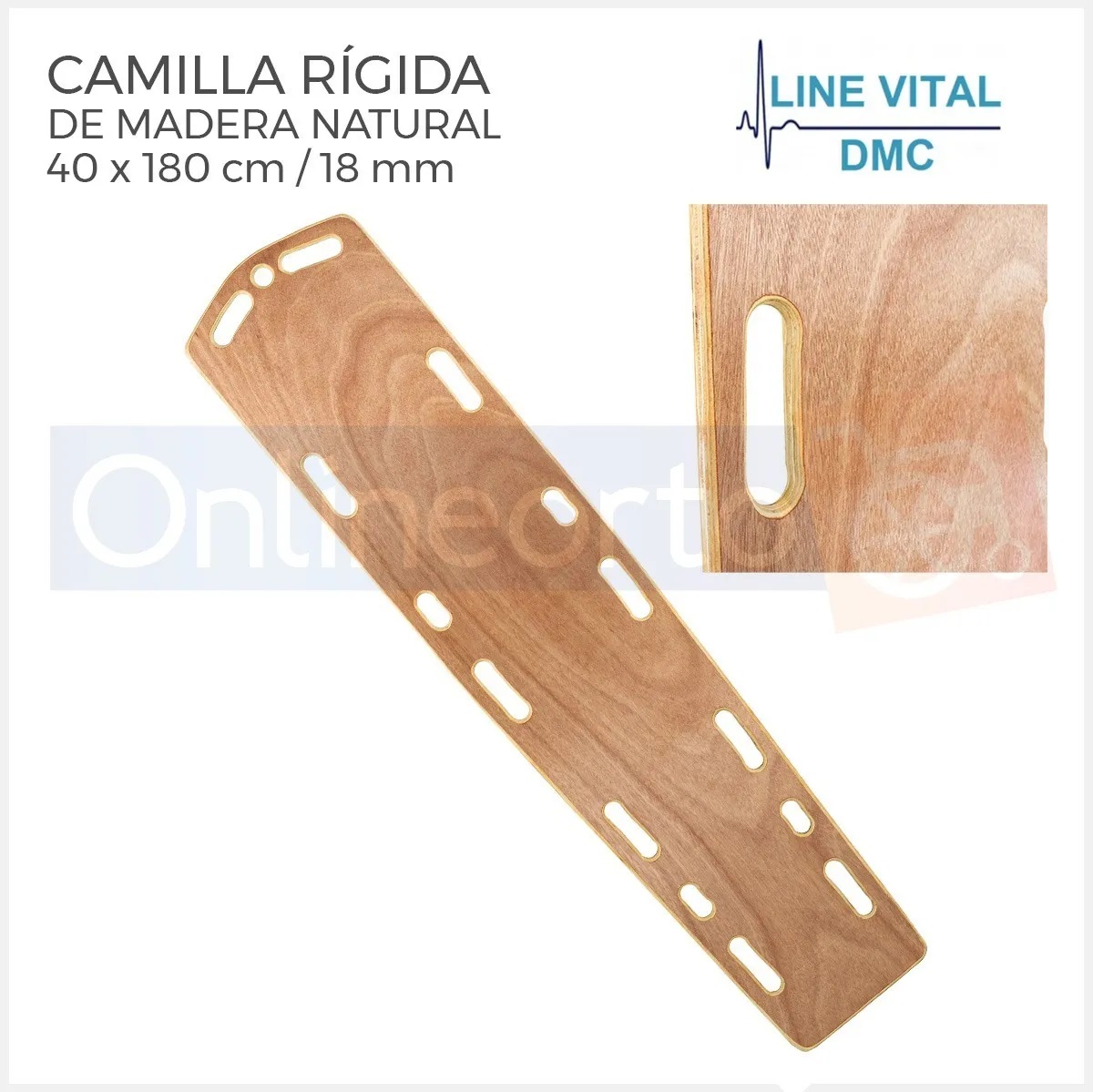 Camilla Rígida Inmovilización Primeros Auxilios