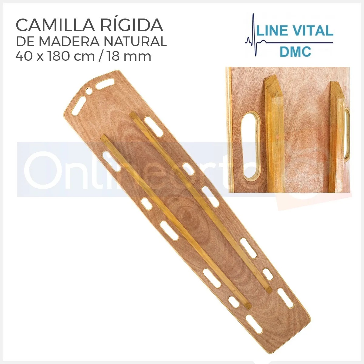 Camilla Rígida Inmovilización Primeros Auxilios