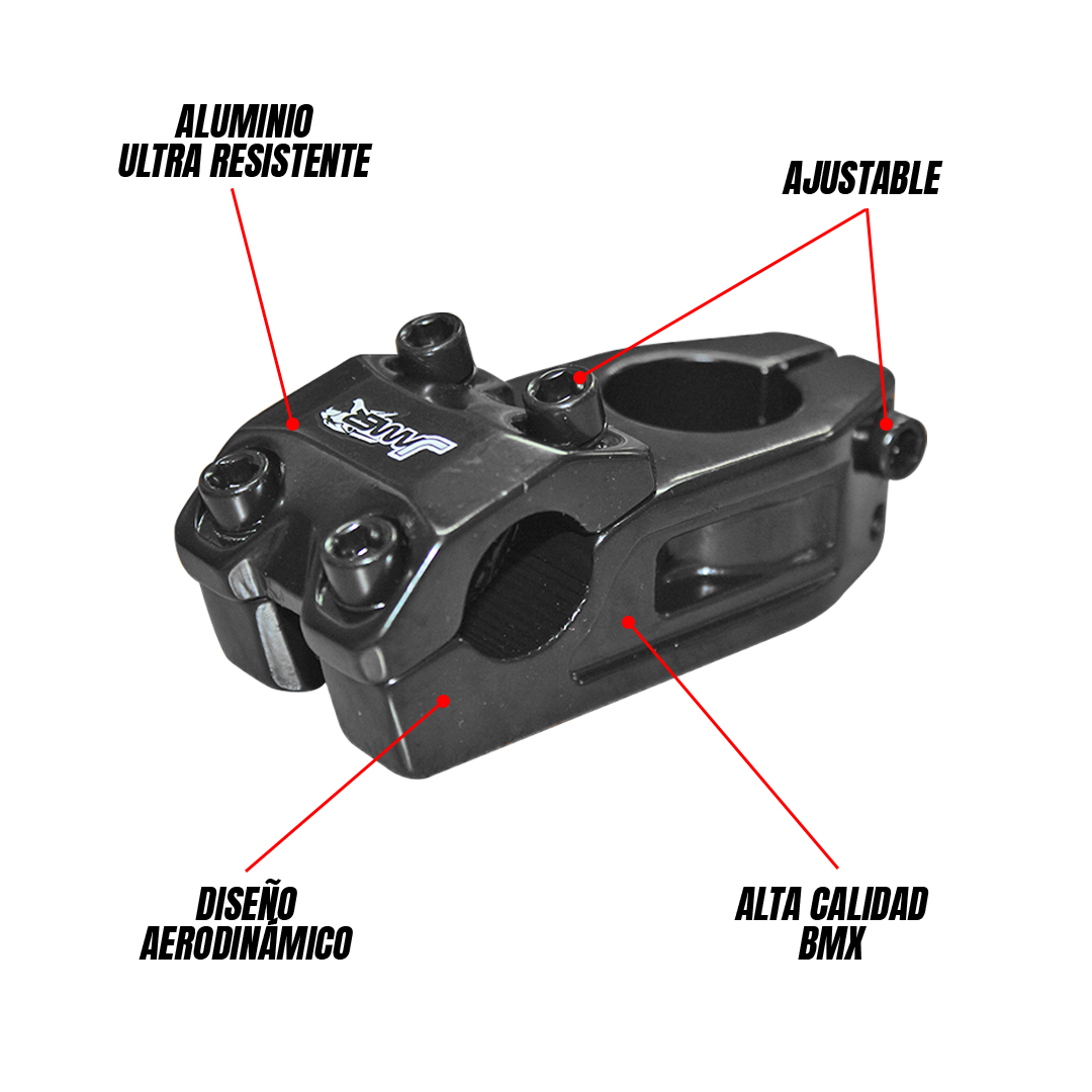 Potencia Bicicleta  Bmx Aluminio