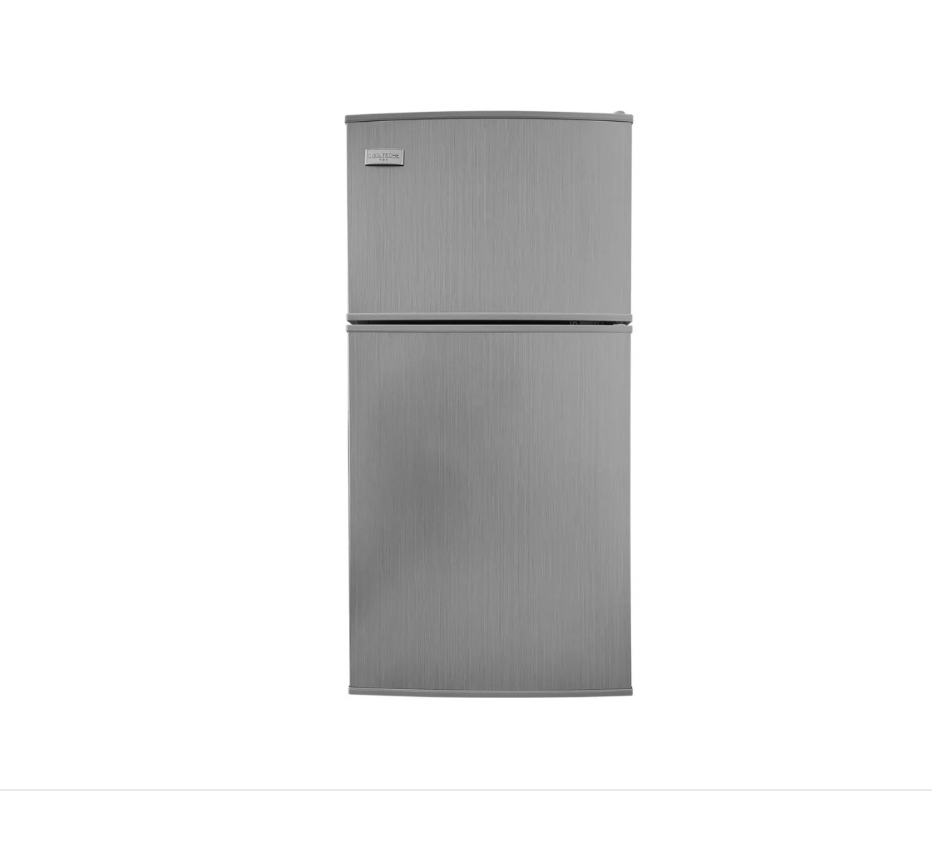Frigobar Refrigerador de acero, con una capacidad de 50L (1.8 pies  cúbicos). Modelo SD50 de COOL TECHE