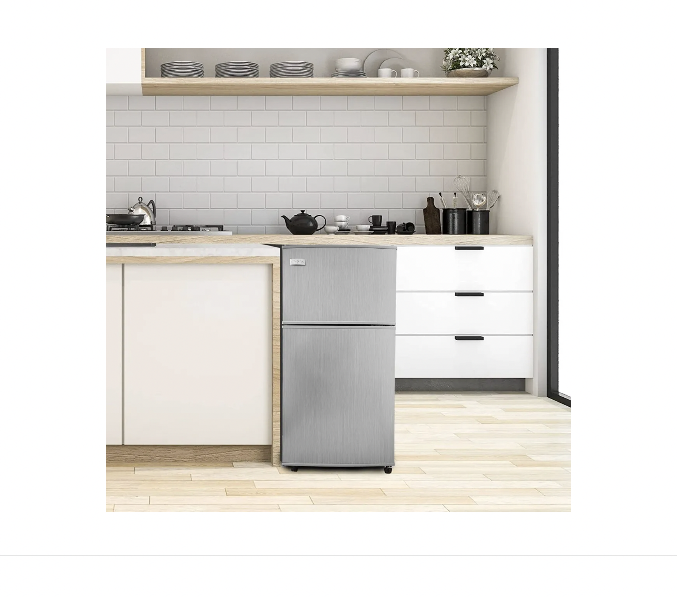 Frigobar Refrigerador Coolteche Freezer Acero 78l 2.8 Ft³ 