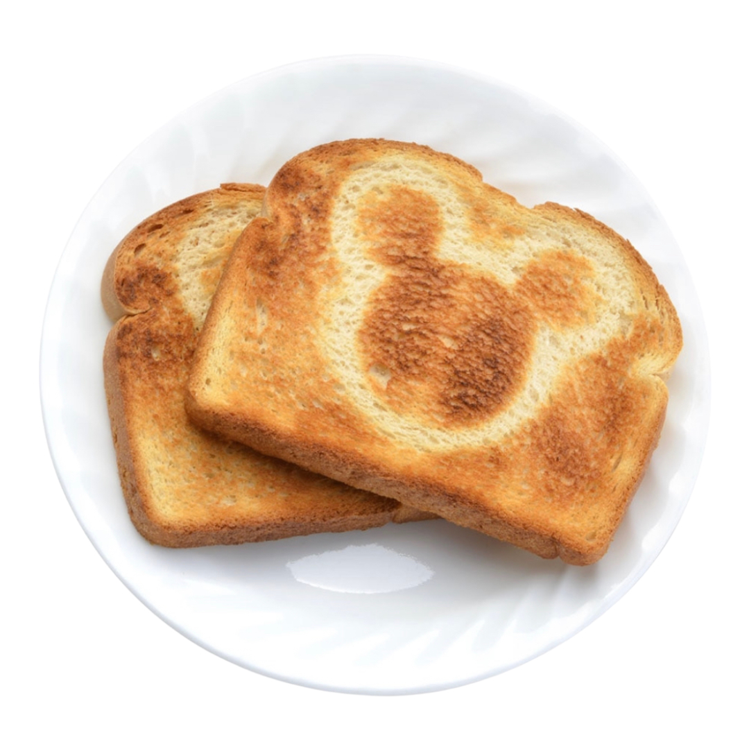 Tostador De Pan 2 Rebanadas Mickey Mouse Disney Original