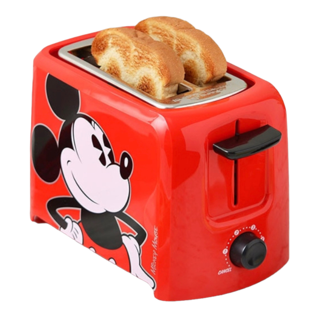 Tostador De Pan 2 Rebanadas Mickey Mouse Disney Original