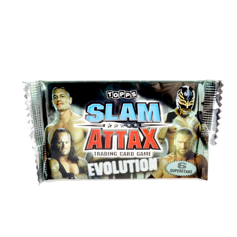 Paquete de 50 Sobres de WWE Slam attax Evolution - Topps