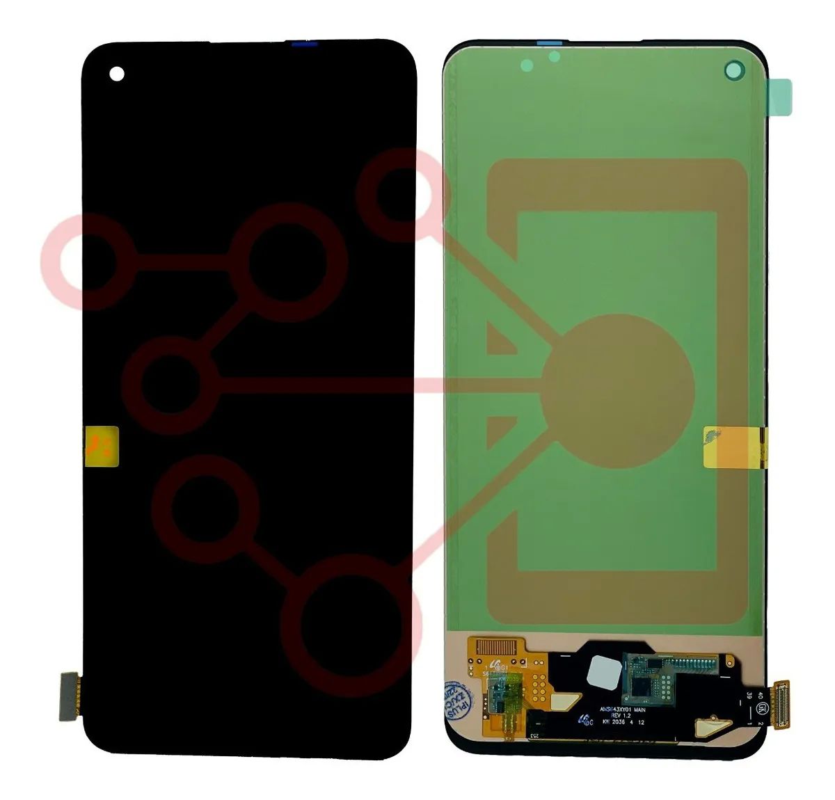 Display Para Oppo Reno 5 Lite Calidad Incell Negro