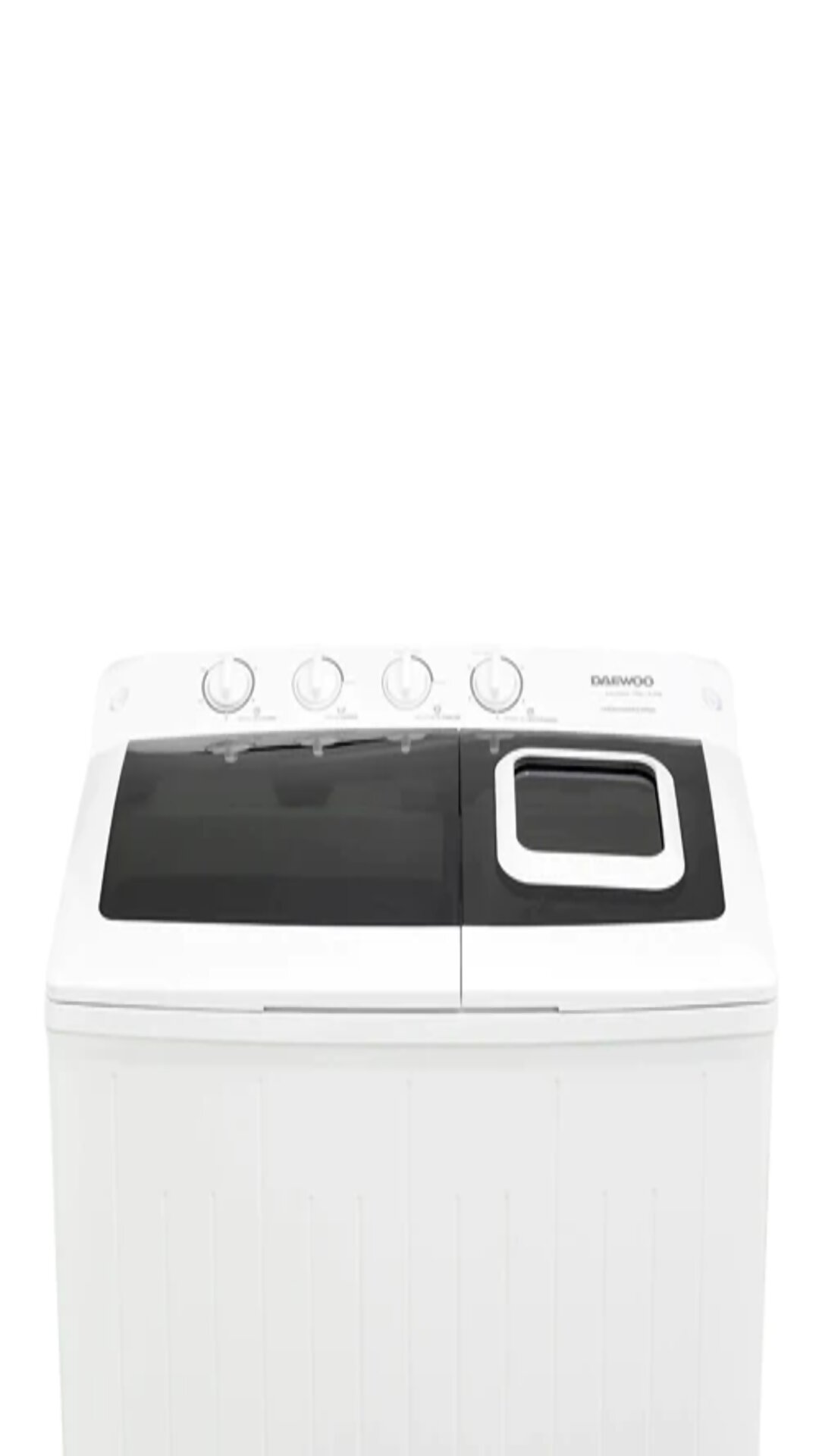 Lavadora Midea semiautomática doble tina blanca 15kg DWTT15M2NUFW