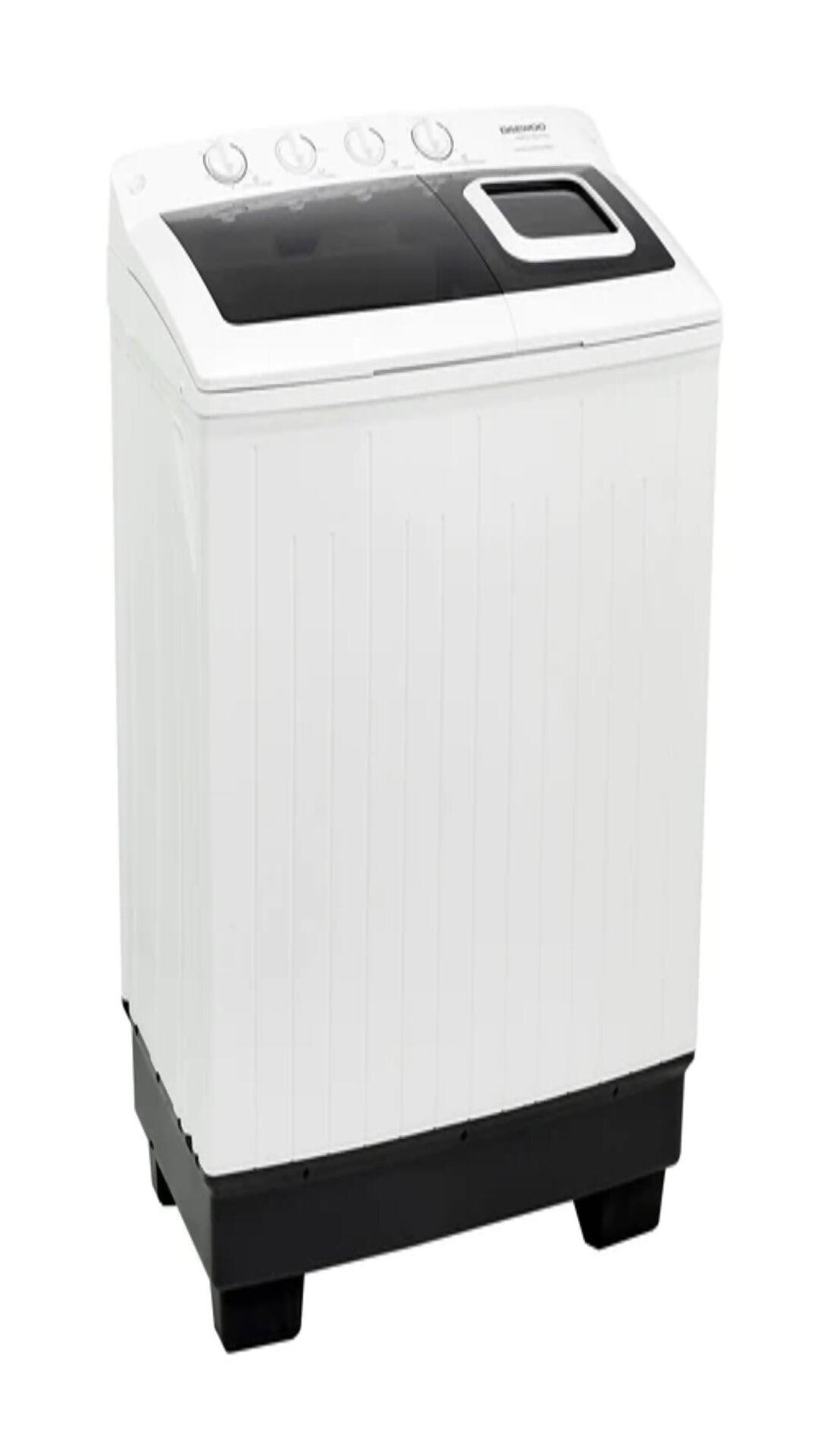 Lavadora Midea semiautomática doble tina blanca 15kg DWTT15M2NUFW