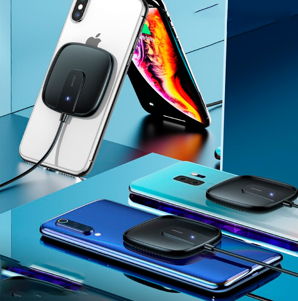 Cargador inalámbrico magnético CD159 (Negro)