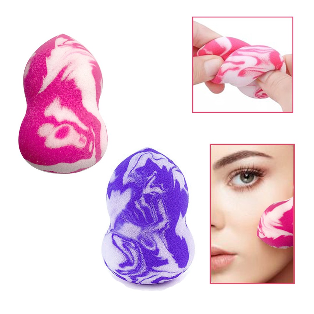 Esponjas Para Aplicación De Maquillaje Base Y Corrector