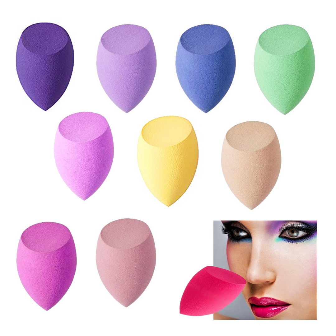 Esponjas Para Aplicación De Maquillaje Base Y Corrector