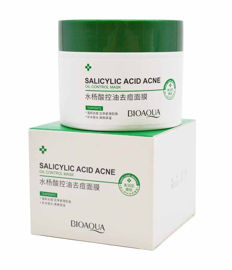 Mascarilla Toallitas Anti-acné Acido Salicilico Piel Grasa