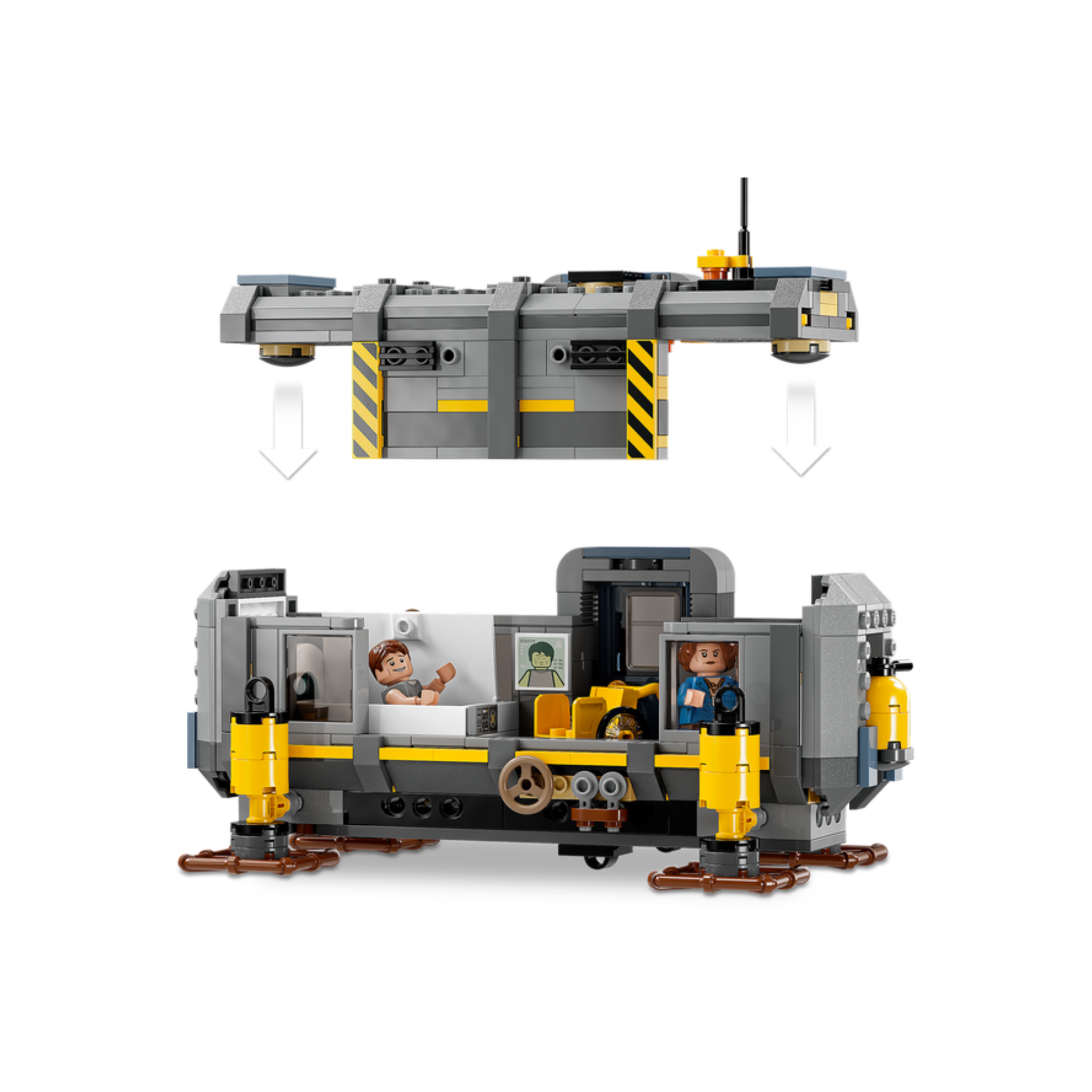 Lego 75573 Montañas Flotantes: Sector 26 y Samson de la RDA