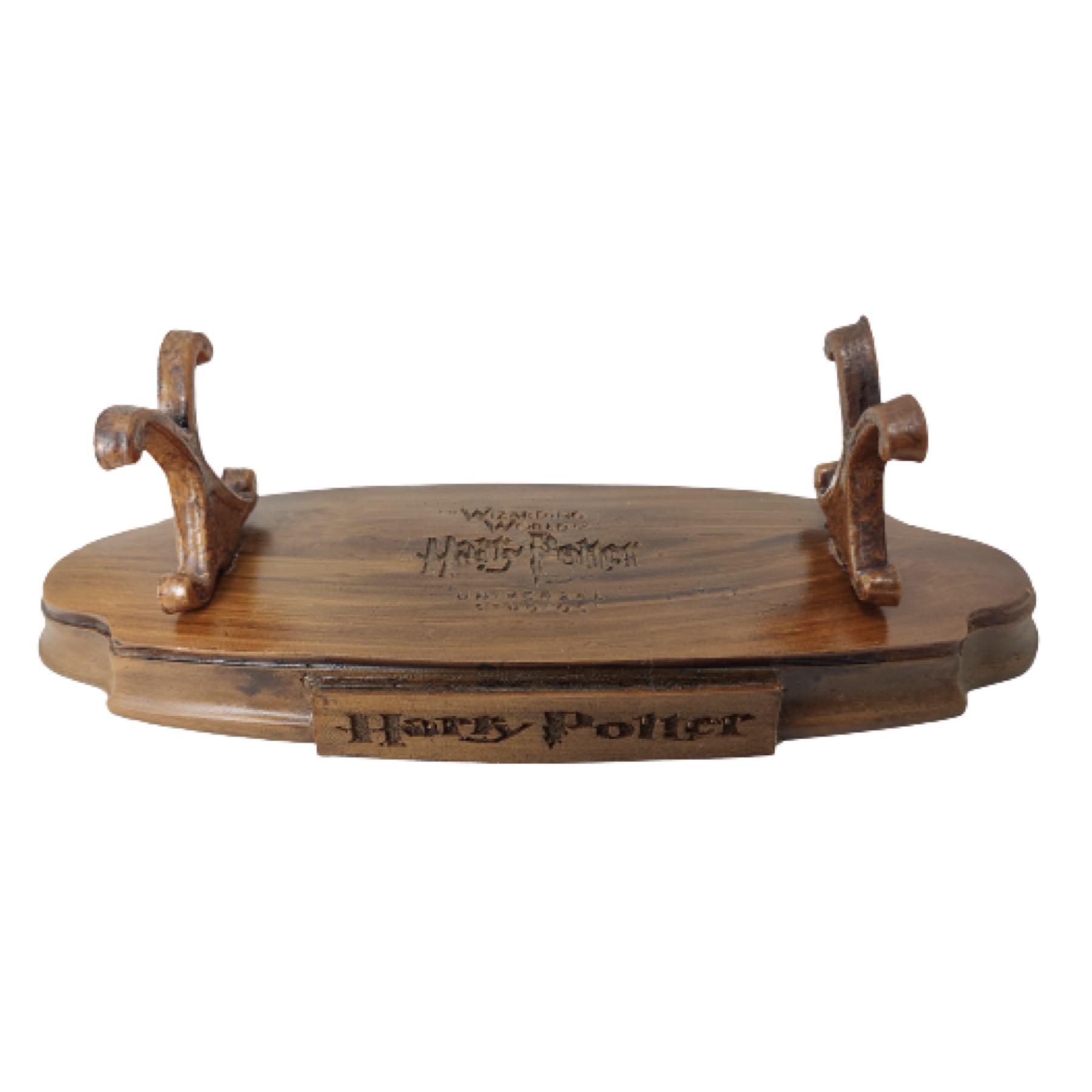 Animales Fantasticos Varita Núcleo de Metal Gellert Grindelwald + Base Resina Colección Harry Potter