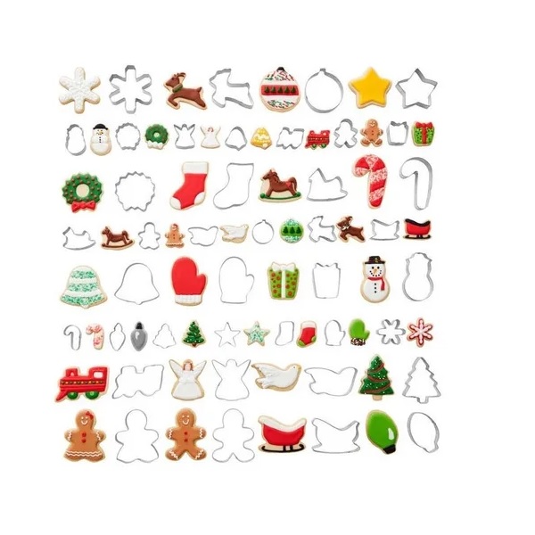 Set De Cortadores De Galletas Navideñas 40 Piezas Wilton 2308-0-0227